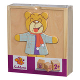 Ours puzzle en bois Eichhorn, 20 pcs.