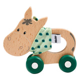 Eichhorn bébé hipp figurine à pousser en bois âne