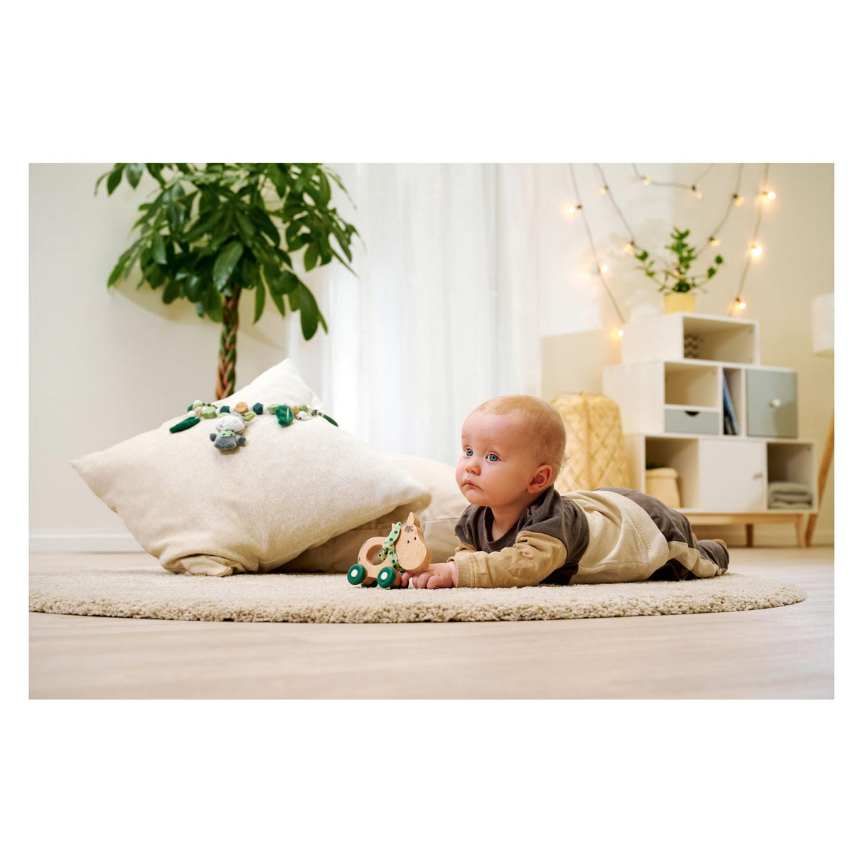 Eichhorn bébé hipp figurine à pousser en bois âne