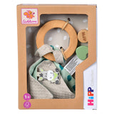 Anneau de dentition en bois Eichhorn baby hipp avec doudou