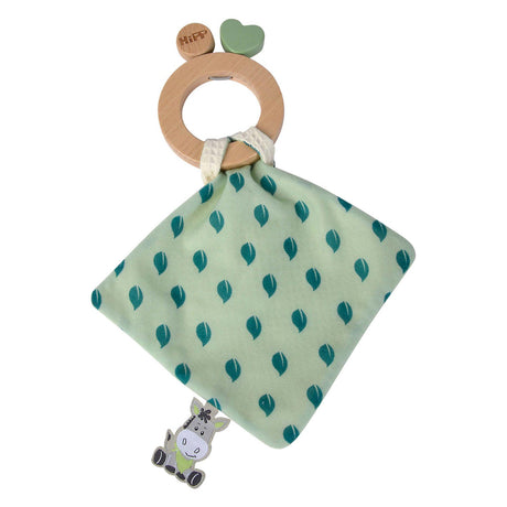 Anneau de dentition en bois Eichhorn baby hipp avec doudou