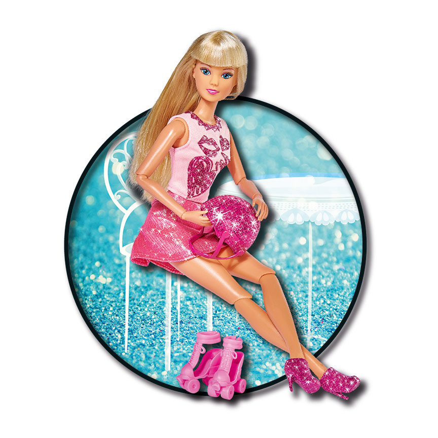 Steffi aime les paillettes patins pop