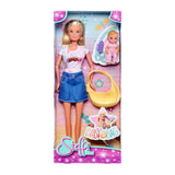 Steffi Love Doll avec bébé et porte-bébé