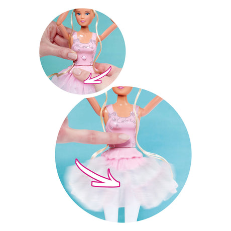 Steffi aime danser la poupée ballerines