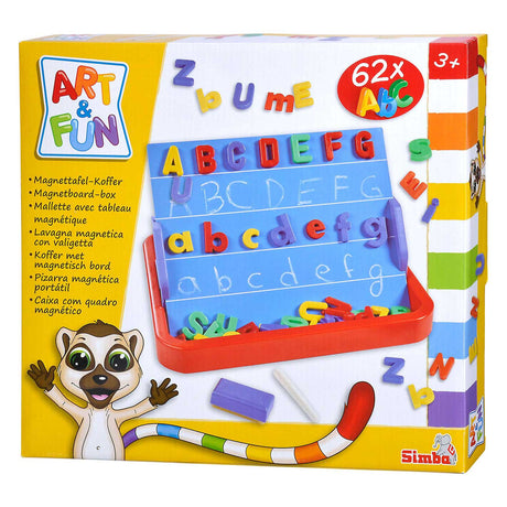 Simba Art Fun Magnetic Board en la maleta