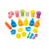 Ensemble d'argile de panier de fruits amusant Simba art - 5 pots en argile