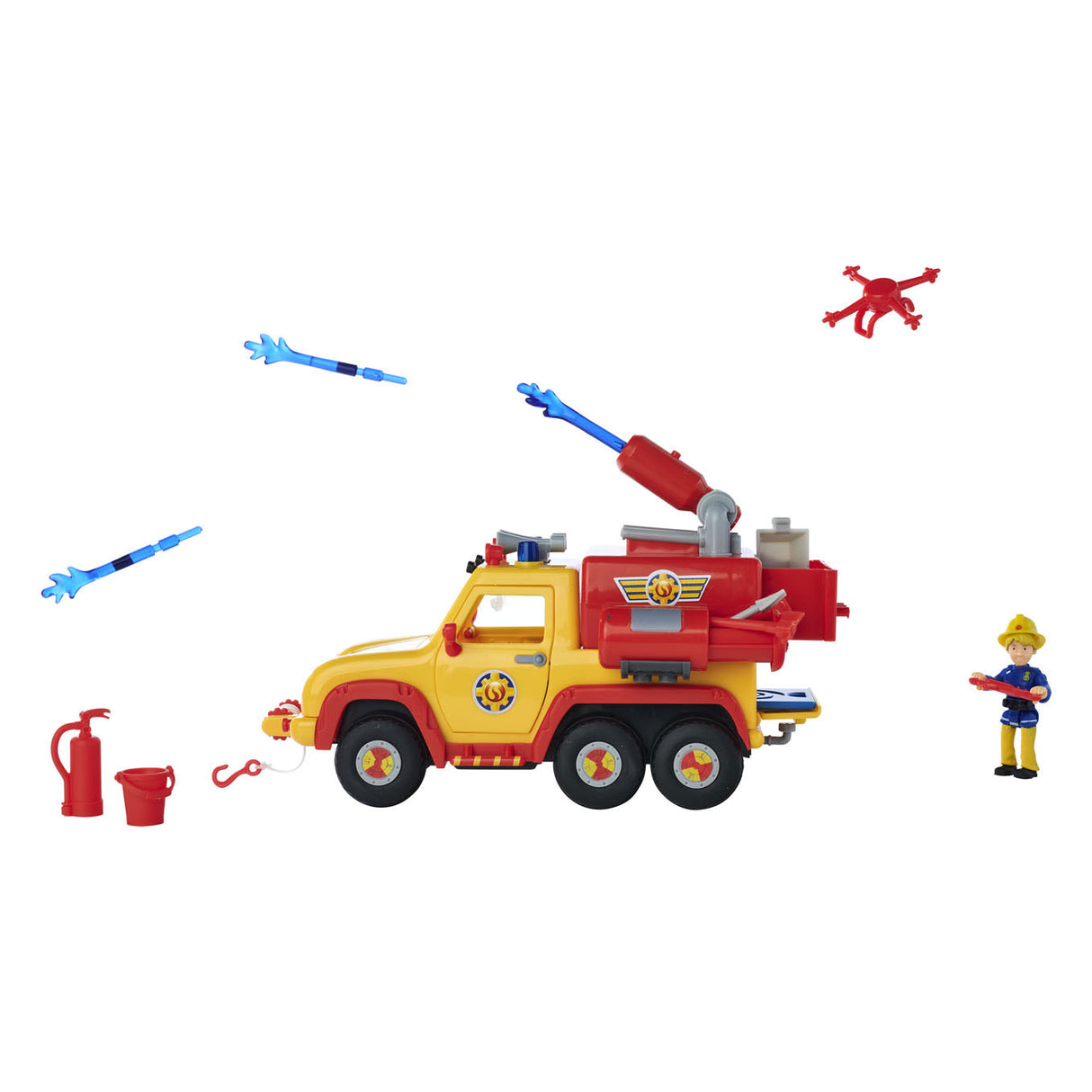 SIMBA FIREMAN SAM FIREFURTHER VENUS 2.0 avec silhouette