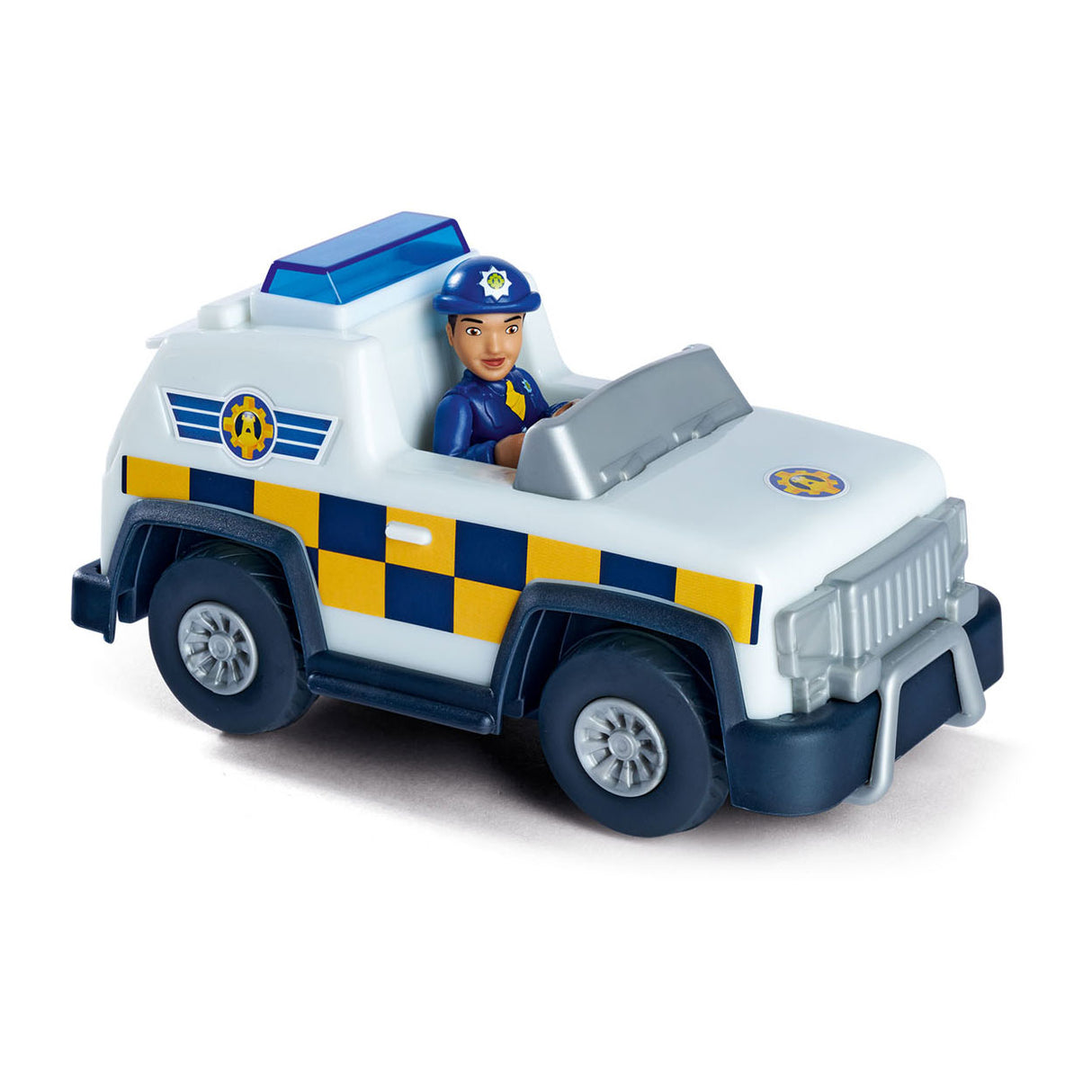 Simba politie 4x4 jeep met speelfiguur