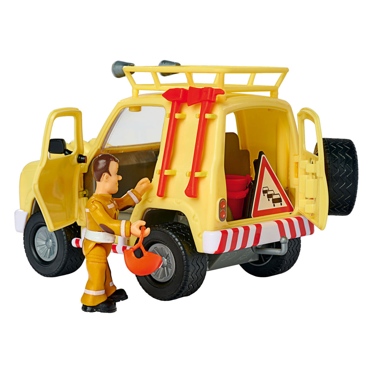SIMBA FIREMAN SAM MOUNTAIN 4x4 avec une silhouette