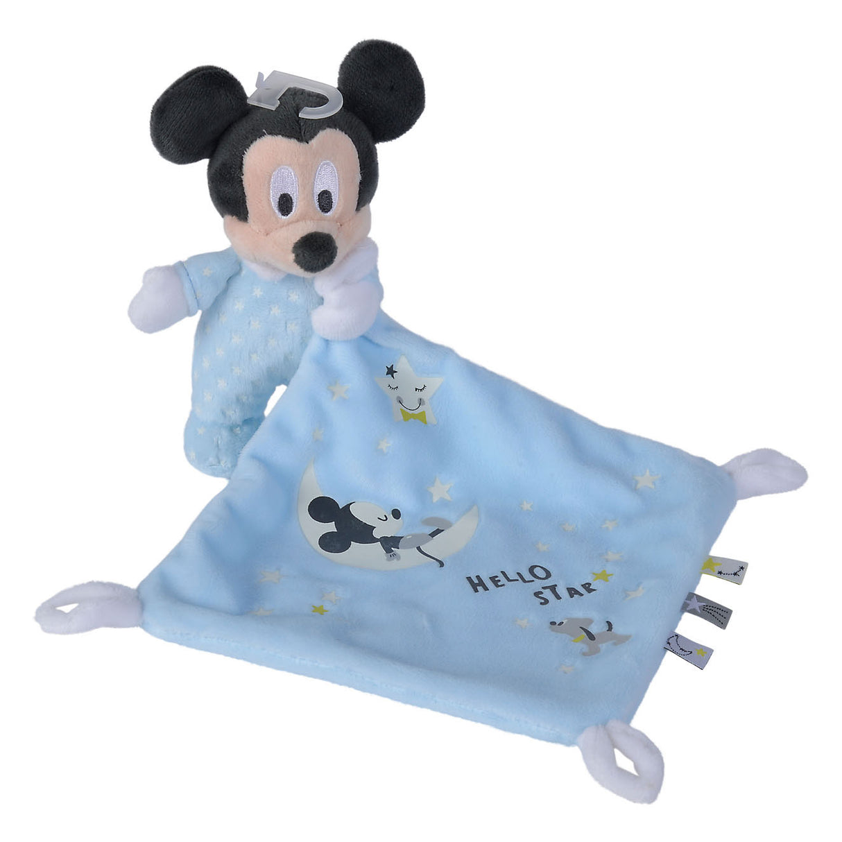 Simba Mickey Mouse Glow v temnem doudou Knuffeldoek