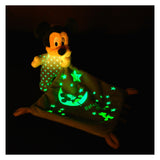 Simba Disney Mickey Mouse Glow in the Dark doudou serviette câlin étoilé