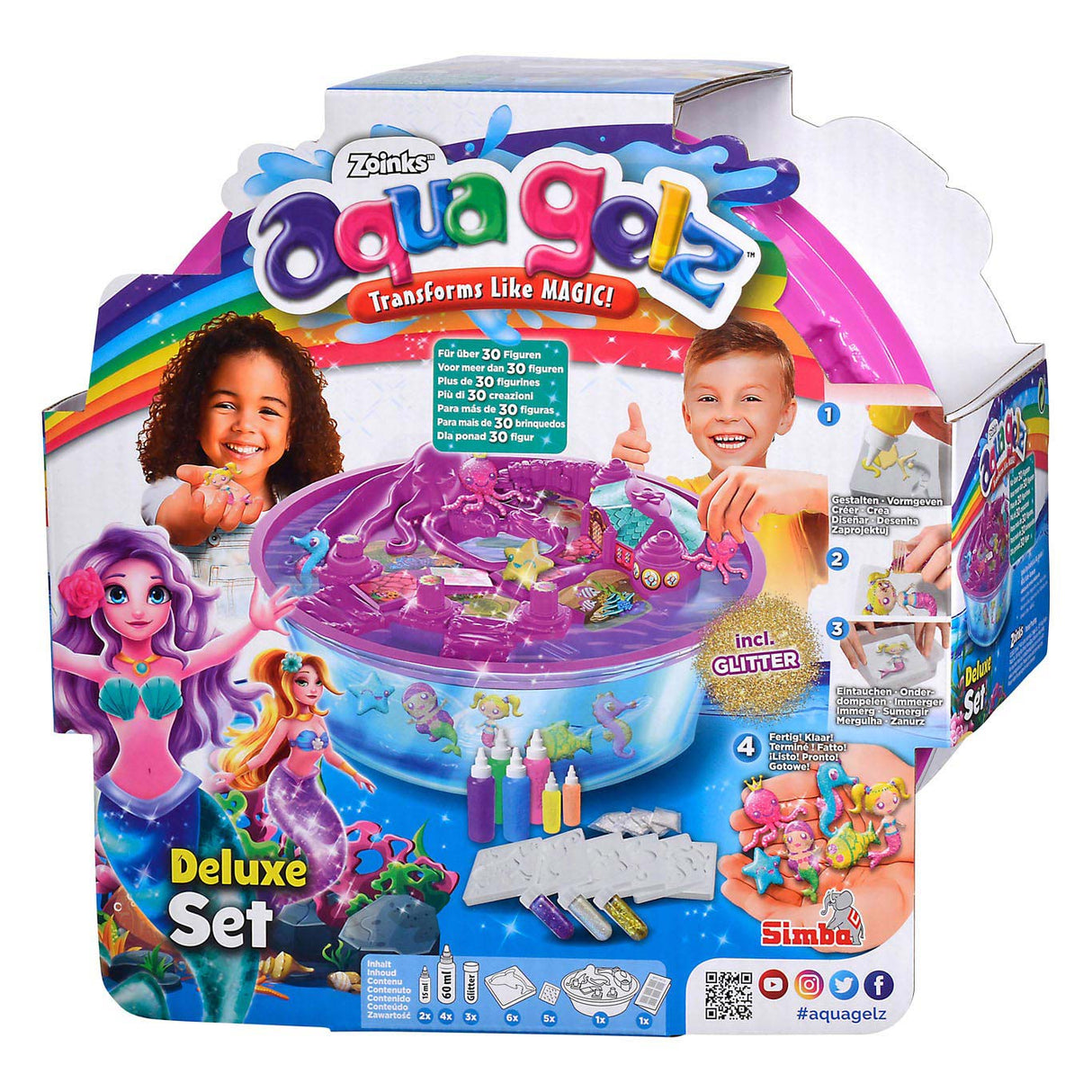 Aqua Gelz Deluxe sirène ensemble