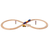 Eichhorn train track 8 Figure play set, 27dlg.