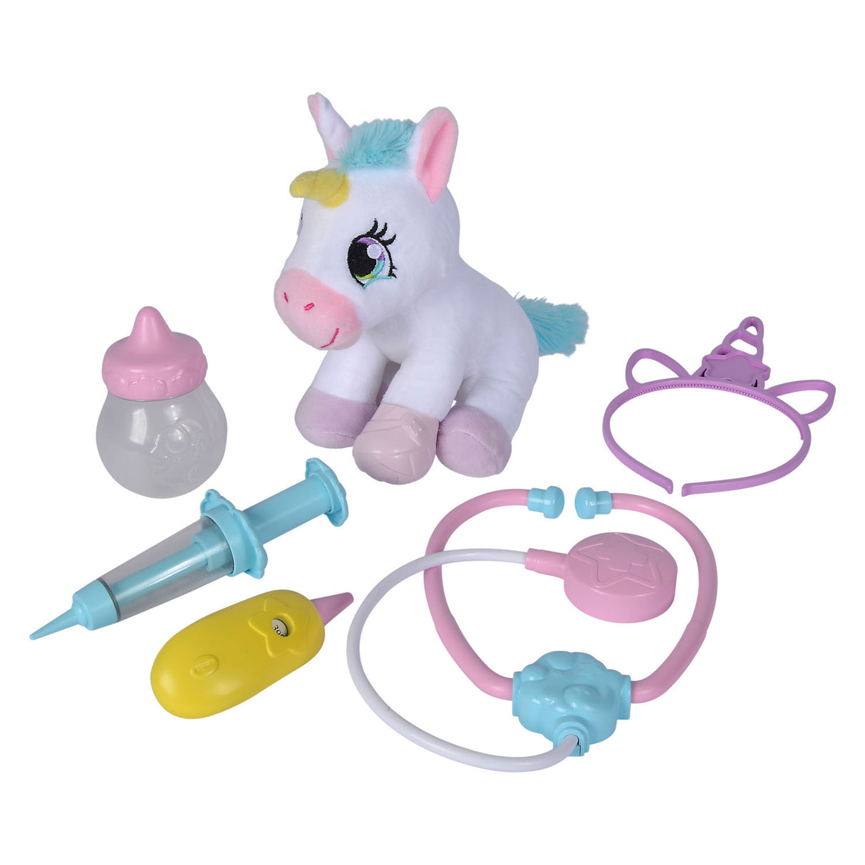 Simba - vétérinaire - licorne - licorne - peluche