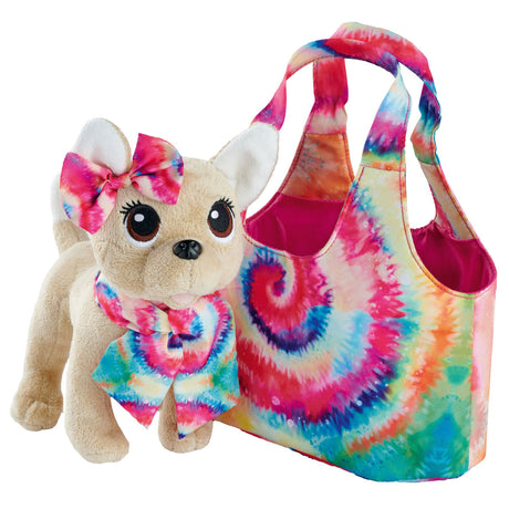 Simba chi chi love chiot peluche en sac style batik