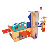 Simba pompier sam caserne de pompiers xxl ensemble de jouets avec lumière et son.