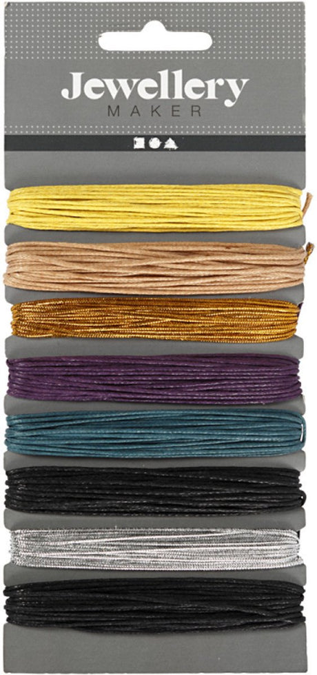 Crétiv Company Cotton Corde de coton différentes couleurs, 8x5m