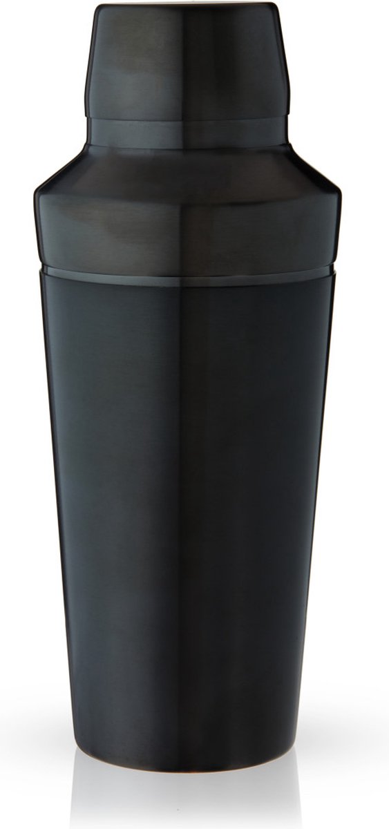 Viski shaker en titane - acier inoxydable - 550ml - noir