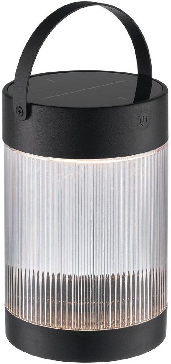Nordlux - coupar - lampe de table - solaire - module LED - noir