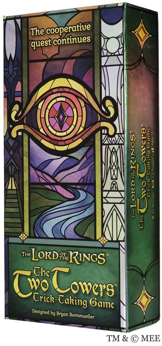 Jeu de cartes Asmodee Le Seigneur des Anneaux - Les tours des Deux Tours.