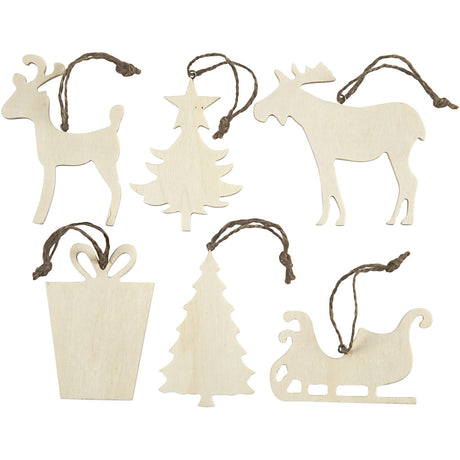 Creativ Company Ornaments Divers, 6e.