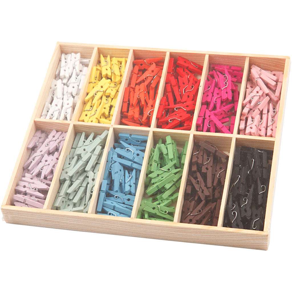 Société créative https: www.ccobby.nl mini-clothespin-l-25-mm-b-3-mm-various-colors-12x24-piece-1-box