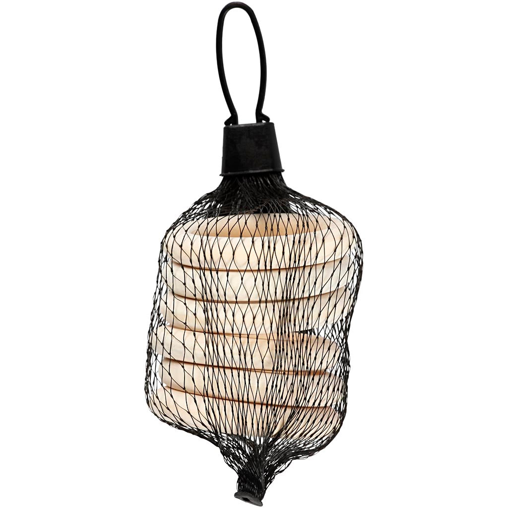 Creativ company anneau en bois, d 55 mm, 6 pièces, 1 boîte