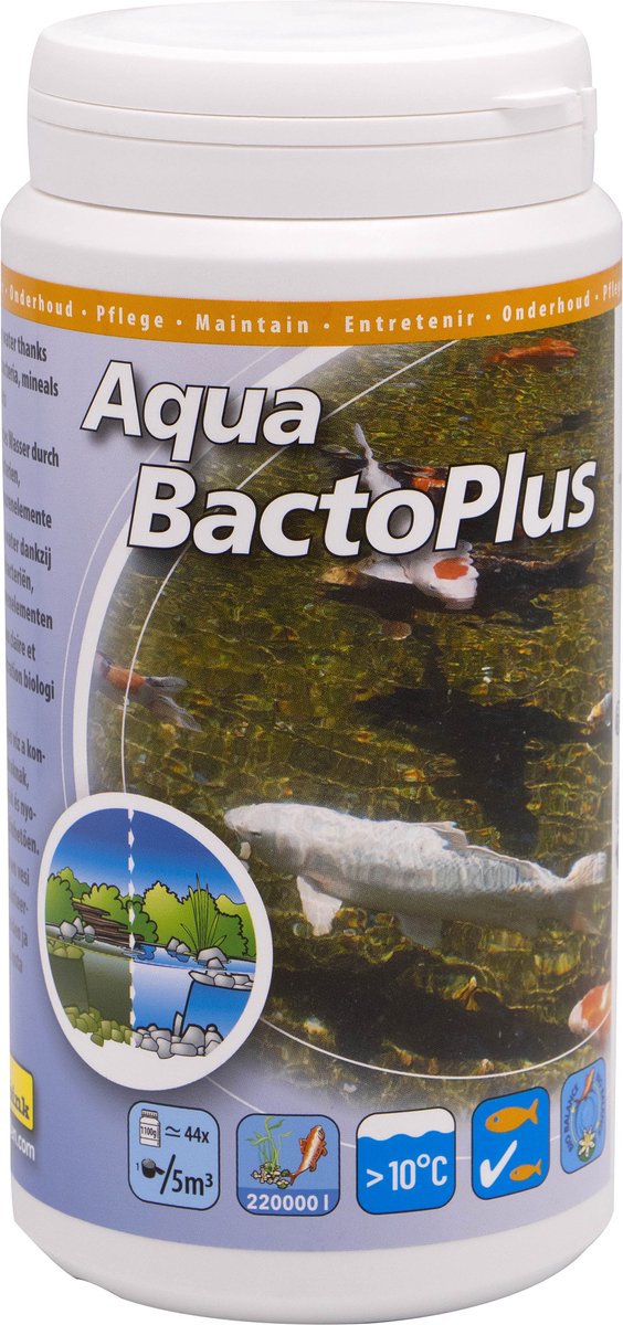 Ubbink Vijverwater Traitement Aqua Bacto plus 1100 ml pour 220000 L