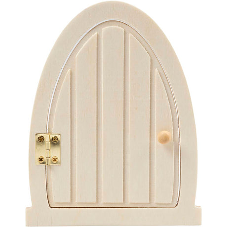 Creativ Company Porte miniature en bois avec charnières, 13x10cm