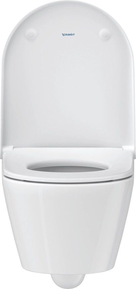 WC suspendu Duravit d-neo avec siège 37x54x40cm blanc brillant