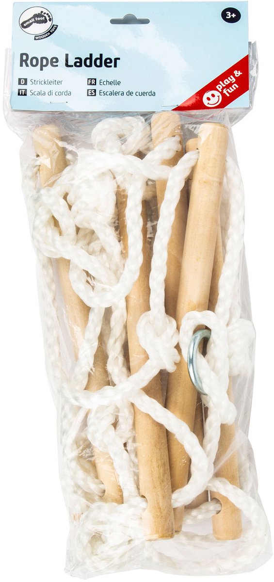 Petit pied - échelle de corde avec 6 étapes, 200 cm