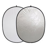 Linkstar écran réfléchissant 2 en 1 r-6090sw argent blanc 60x90 cm
