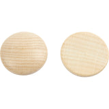 Boutons en bois Creativ company, d 30 mm, épaisseur 6 mm, 150 pièces 1 boîte