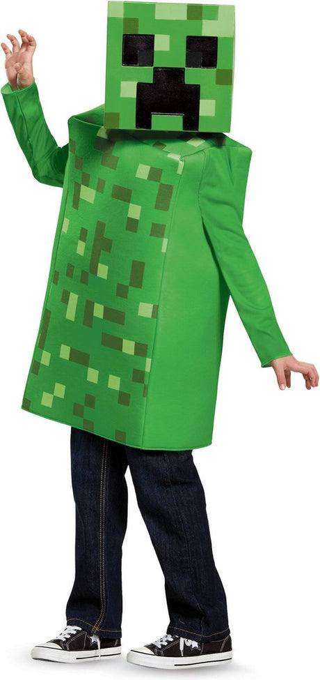 Déguisement vegaoo - déguisement de creeper minecraft classique pour enfant