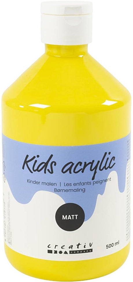 Peinture acrylique A-color, 500 ml, jaune primaire