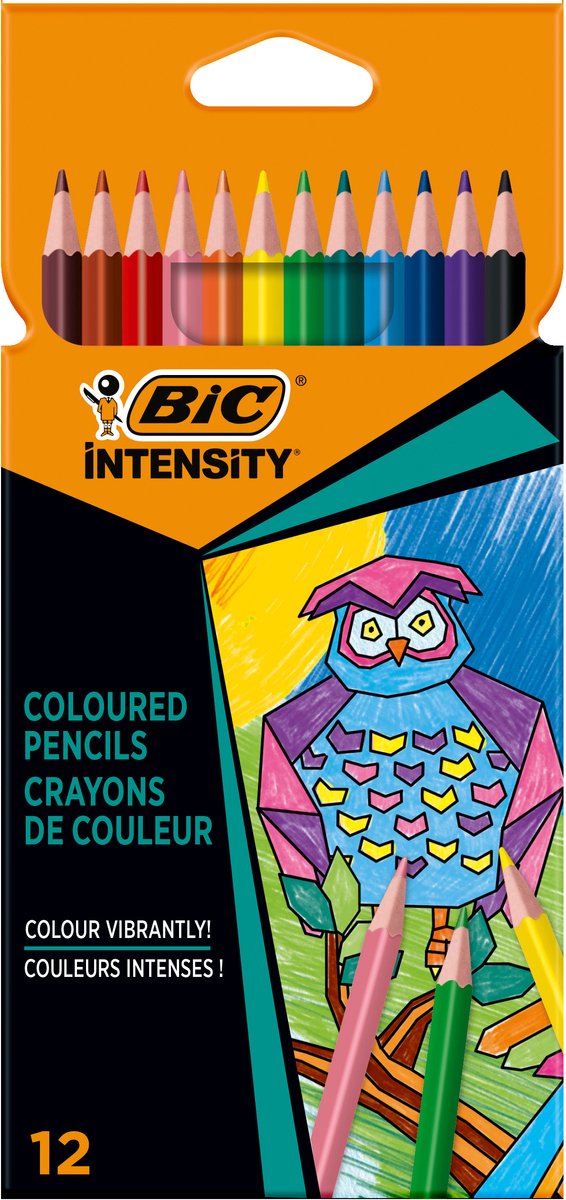 Les enfants BIC colorent! Crayons de couleur, 12e.