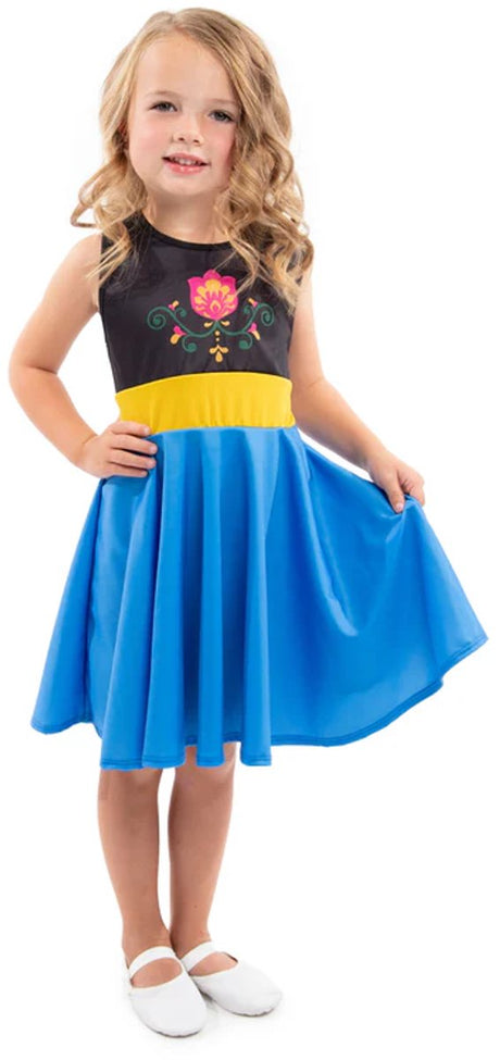 Petites aventures – robe alpine virevoltante – taille 116-122