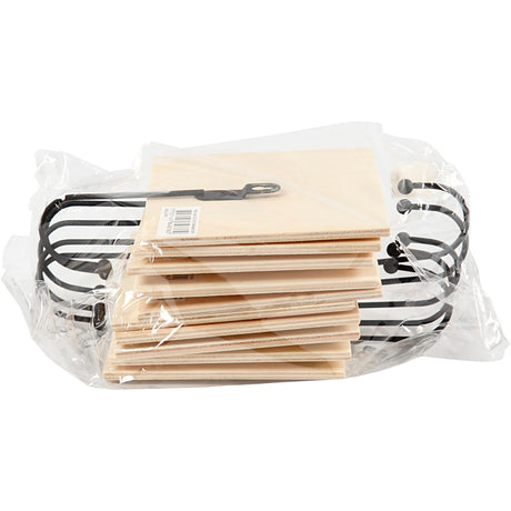 Entreprise créative décorez votre crochet de suspension, 10 pcs.