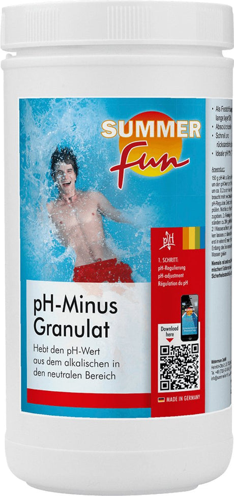 Plaisirs d'été granulés pH moins 1,5 kg