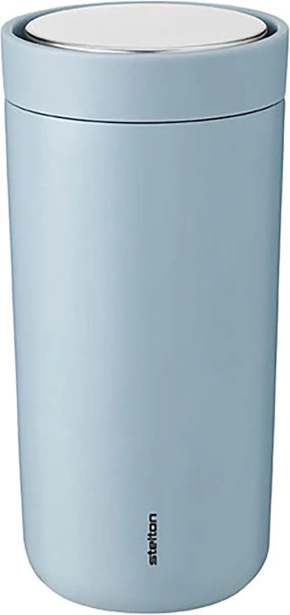 Stelton tasse thermos à emporter clic soft cloud 400 ml
