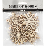Ornements Creativ company, d 7 cm, épaisseur 0,3 cm, 8 pièces 1 boîte