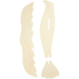 Creativ company ensemble d'artisanat en bois oiseau, 20 pcs.
