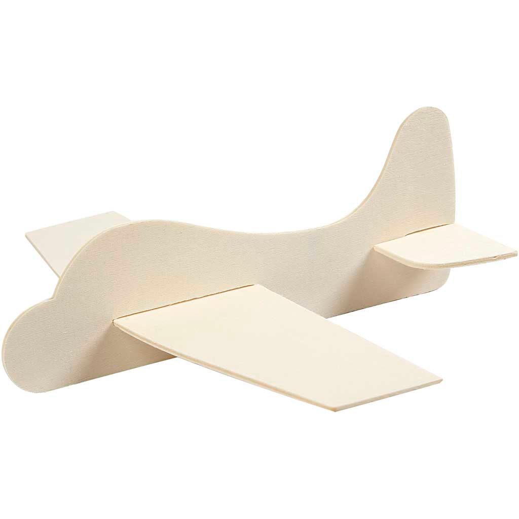 Entreprise créative décorez votre avion en bois, 20pcs.