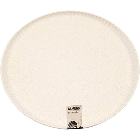 Plateau de compagnie Creativ autour des fibres de bambou, 30 cm