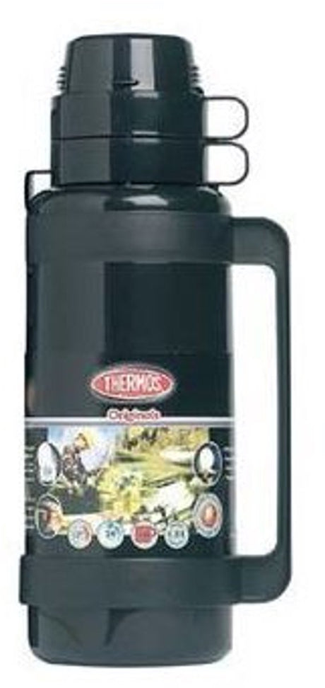 Bouteille isotherme Thermos mondial - 1l - noir