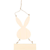 Lapin Creativ company avec assiette, h : 29,5 cm, l : 19,2 cm, 1 pièce