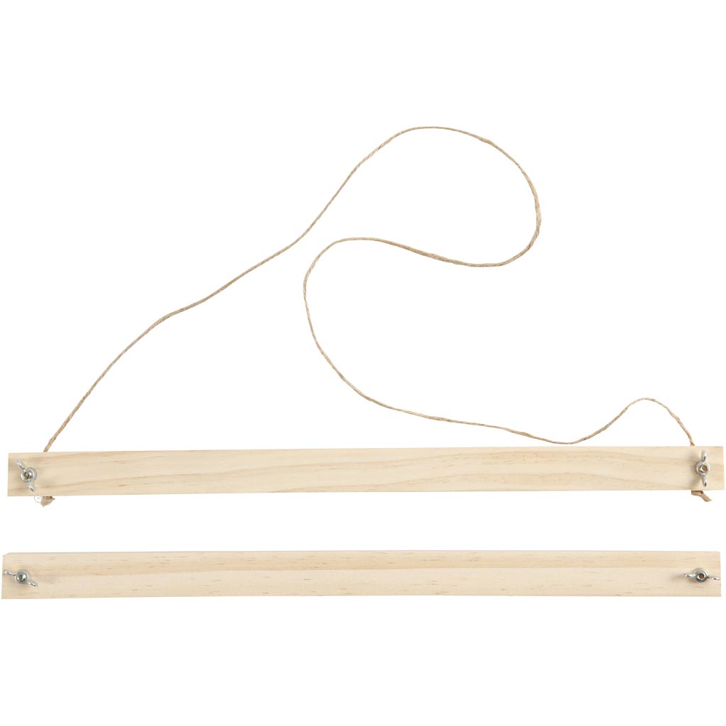 Creativ Company Ensemble de pendentif d'affiches en bois