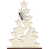 Https : www.ccobby.nl Sapin de Noël-h-29-8-cm-p-4-cm-l-21-5-cm-1-pièce