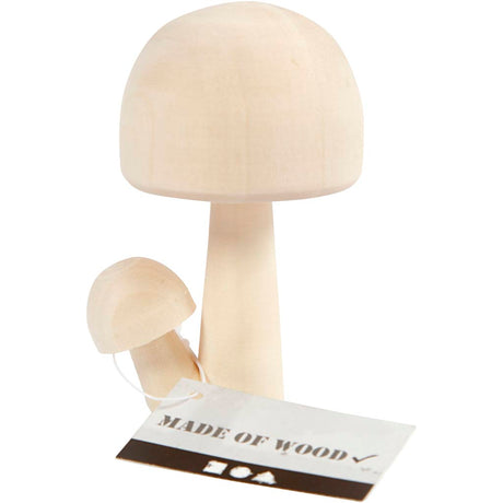 Creativ Company combinée des champignons en bois