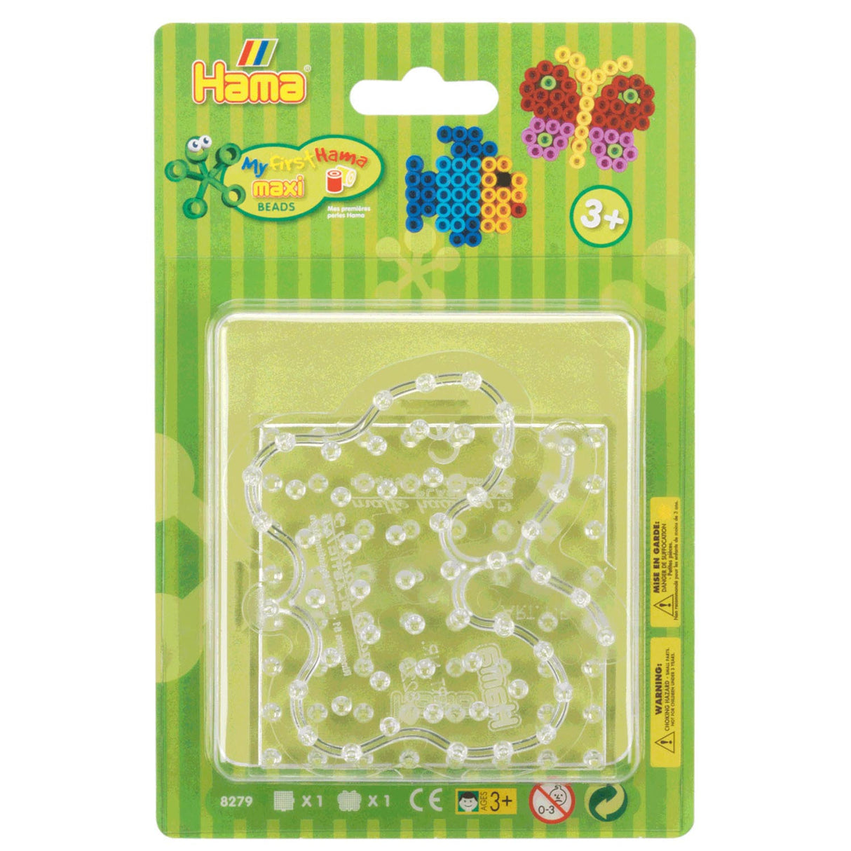 Hama Iron Bead Deska Maxi Square Butterfly